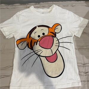 Disney Tigger Kids Tee - White and Orange